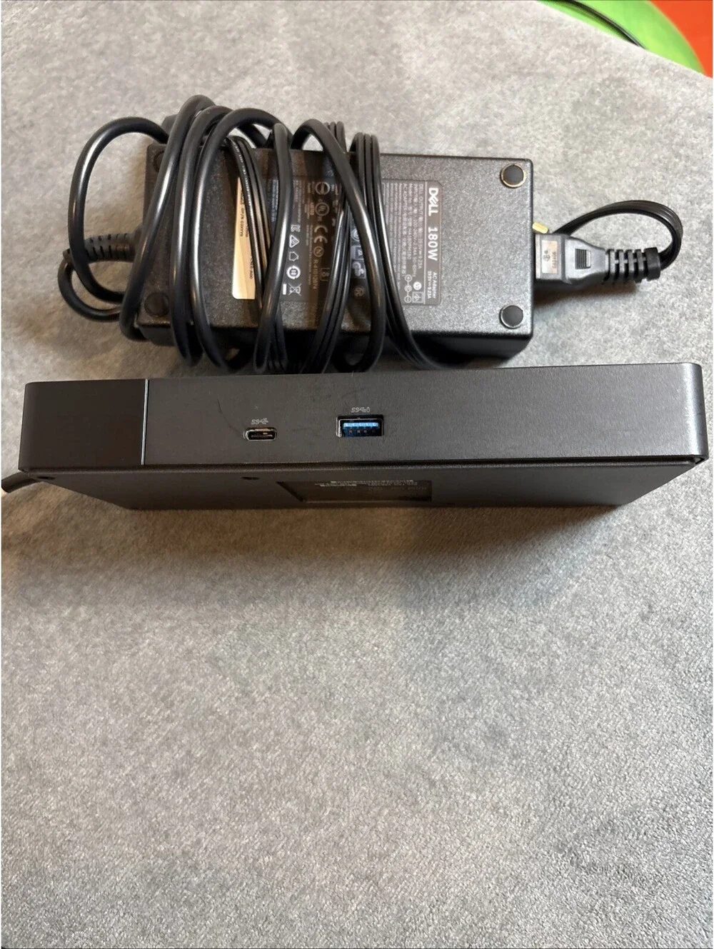 Dell WD19 TB Docking Station With 180W Power Adapter